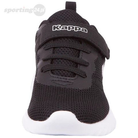 Buty dla dzieci Kappa Ces K czarno-białe 260798K 1110 Kappa Buty dla dzieci Kappa Ces K czarno-białe 260798K 1110 Kappa