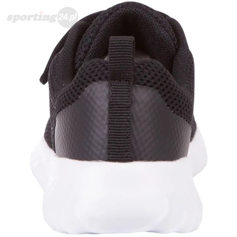Buty dla dzieci Kappa Ces K czarno-białe 260798K 1110 Kappa Buty dla dzieci Kappa Ces K czarno-białe 260798K 1110 Kappa
