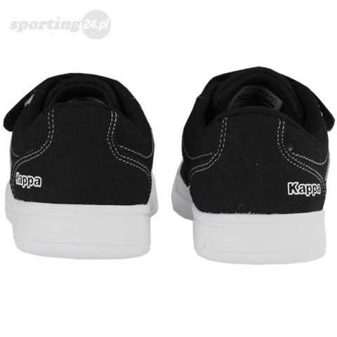 Buty dla dzieci Kappa Chose Sun K czarno-białe 260691K 1110 Kappa Buty dla dzieci Kappa Chose Sun K czarno-białe 260691K 1110 Kappa
