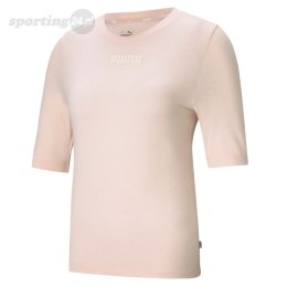 Koszulka damska Puma Modern Basics Tee Cloud różowa 585929 27 Puma