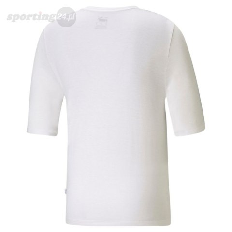Koszulka damska Puma Modern Basics Tee biała 585929 02 Puma Koszulka damska Puma Modern Basics Tee biała 585929 02 Puma