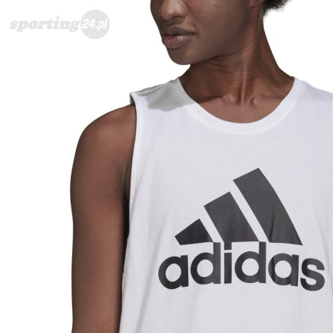 Koszulka damska adidas Essentials Big L biała H10199 Adidas Koszulka damska adidas Essentials Big L biała H10199 Adidas