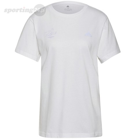 Koszulka damska adidas Signature Tee biała GV1345 Adidas