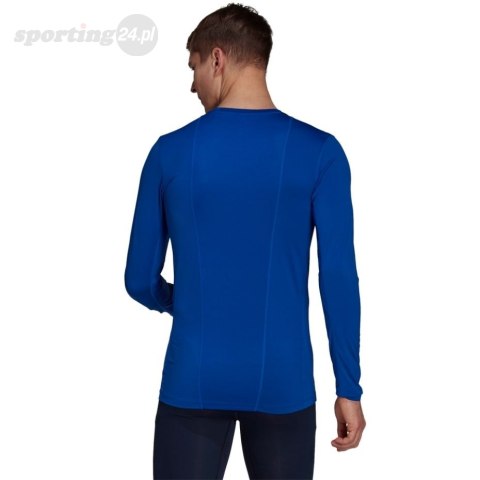 Koszulka męska adidas Compression Long Sleeve Tee niebieska GU7335 Adidas teamwear Koszulka męska adidas Compression Long Sleeve Tee niebieska GU7335 Adidas teamwear