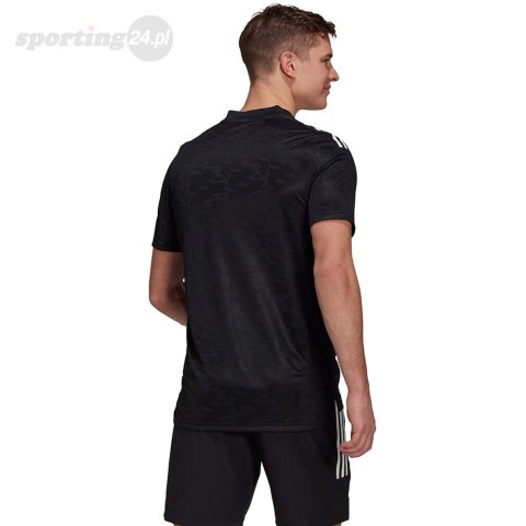 Koszulka męska adidas Condivo 21 JSY czarna GJ6790 Adidas teamwear Koszulka męska adidas Condivo 21 JSY czarna GJ6790 Adidas teamwear
