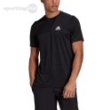 Koszulka męska adidas D2M Plain czarna GM2090 Adidas