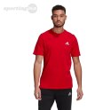 Koszulka męska adidas Essentials Embro czerwona GK9642 Adidas