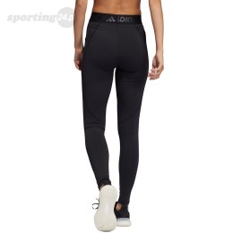 Legginsy damskie adidas Techfit High Rise Long Tights czarne GL0679 Adidas