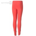 Legginsy dla dzieci Puma Alpha Leggings G pomarańczowe 586176 42 Puma
