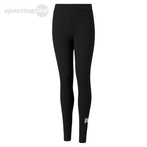 Legginsy dla dzieci Puma ESS Logo Leggings czarne 587035 01 Puma Legginsy dla dzieci Puma ESS Logo Leggings czarne 587035 01 Puma