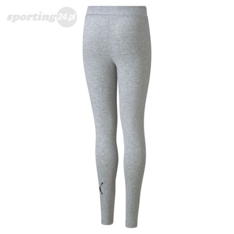 Legginsy dla dzieci Puma ESS Logo Leggings jasnoszare 587035 04 Puma Legginsy dla dzieci Puma ESS Logo Leggings jasnoszare 587035 04 Puma