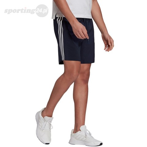 Spodenki męskie adidas Aeroready Essentials Chelsea 3-Stripes Shorts granatowe GL0023 Adidas Spodenki męskie adidas Aeroready Essentials Chelsea 3-Stripes Shorts granatowe GL0023 Adidas