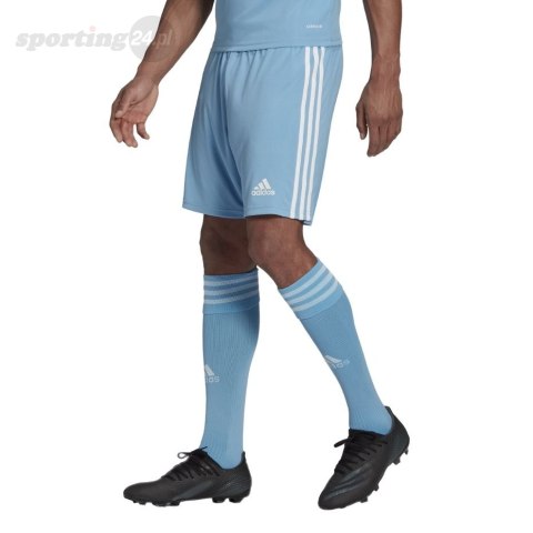 Spodenki męskie adidas Squadra 21 Short błękitne GN6720 Adidas teamwear Spodenki męskie adidas Squadra 21 Short błękitne GN6720 Adidas teamwear