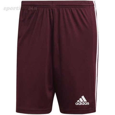 Spodenki męskie adidas Squadra 21 Short bordowe GN8083 Adidas teamwear Spodenki męskie adidas Squadra 21 Short bordowe GN8083 Adidas teamwear
