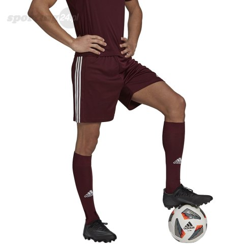 Spodenki męskie adidas Squadra 21 Short bordowe GN8083 Adidas teamwear Spodenki męskie adidas Squadra 21 Short bordowe GN8083 Adidas teamwear