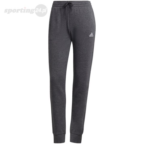 Spodnie damskie adidas Essentials Slim Tapered Cuffed Pant ciemnoszare HA0265 Adidas