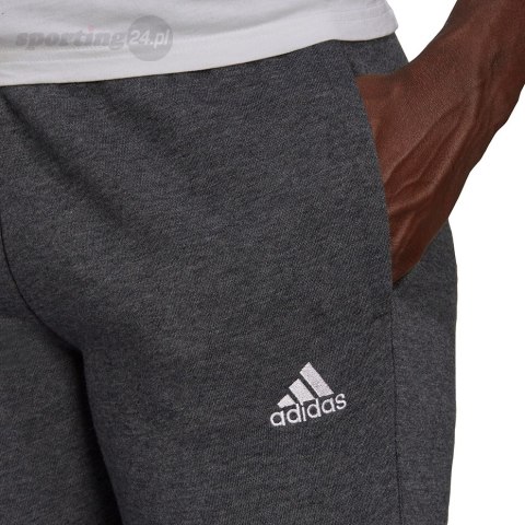 Spodnie damskie adidas Essentials Slim Tapered Cuffed Pant ciemnoszare HA0265 Adidas Spodnie damskie adidas Essentials Slim Tapered Cuffed Pant ciemnoszare HA0265 Adidas