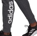 Spodnie damskie adidas Essentials Slim Tapered Cuffed Pant ciemnoszare HA0265 Adidas