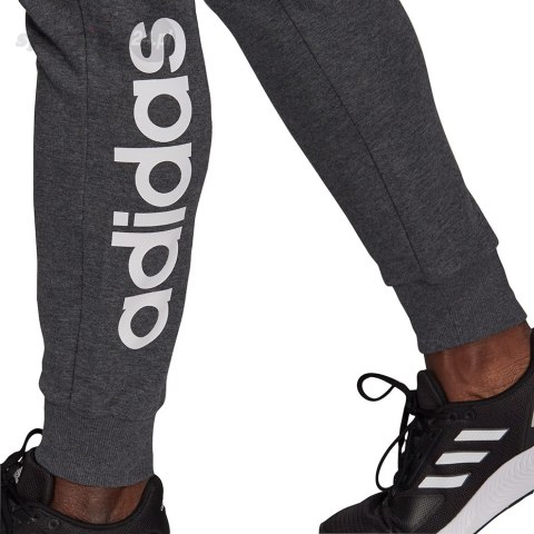 Spodnie damskie adidas Essentials Slim Tapered Cuffed Pant ciemnoszare HA0265 Adidas Spodnie damskie adidas Essentials Slim Tapered Cuffed Pant ciemnoszare HA0265 Adidas