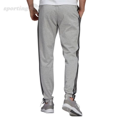 Spodnie męskie adidas Essentials Single szare GK8998 Adidas Spodnie męskie adidas Essentials Single szare GK8998 Adidas