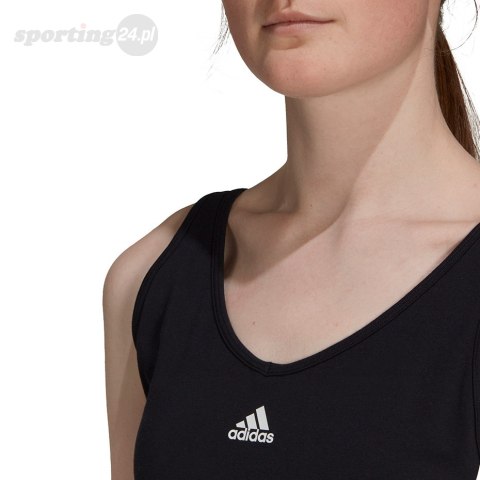 Stanik sportowy damski adidas Essentials 3-Stripes czarny GS1343 Adidas Stanik sportowy damski adidas Essentials 3-Stripes czarny GS1343 Adidas