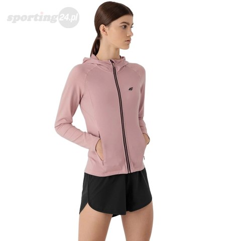 Bluza damska 4F jasny róż H4Z21 BLDF012 56S 4F Bluza damska 4F jasny róż H4Z21 BLDF012 56S 4F