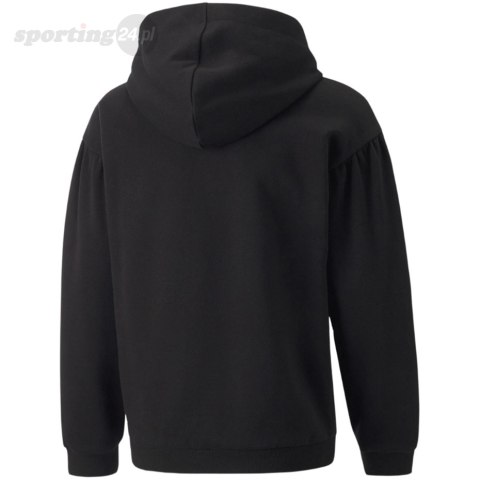 Bluza dla dzieci Puma Alpha Hoodie FL G czarna 589232 01 Puma Bluza dla dzieci Puma Alpha Hoodie FL G czarna 589232 01 Puma