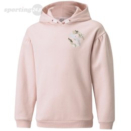 Bluza dla dzieci Puma Alpha Hoodie FL jasnoróżowa 589232 36 Puma