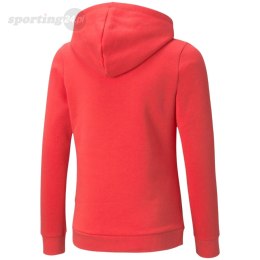 Bluza dla dzieci Puma ESS Logo Hoodie FL czerwona 587031 35 Puma