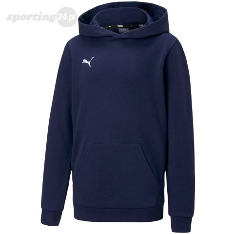 Bluza dla dzieci Puma teamGOAL 23 Casuals Hoody Jr granatowa 656711 06 Puma Bluza dla dzieci Puma teamGOAL 23 Casuals Hoody Jr granatowa 656711 06 Puma