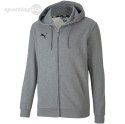 Bluza męska Puma teamGOAL 23 Casuals Hooded Jacket szara 656708 33 Puma Bluza męska Puma teamGOAL 23 Casuals Hooded Jacket szara 656708 33 Puma