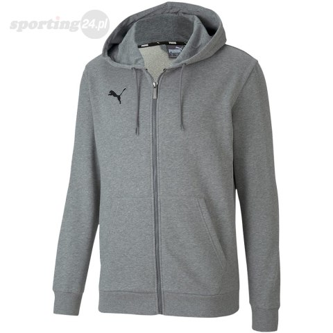 Bluza męska Puma teamGOAL 23 Casuals Hooded Jacket szara 656708 33 Puma Bluza męska Puma teamGOAL 23 Casuals Hooded Jacket szara 656708 33 Puma