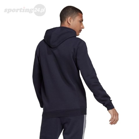 Bluza męska adidas Essentials Fleece Hoodie granatowa H12216 Adidas Bluza męska adidas Essentials Fleece Hoodie granatowa H12216 Adidas