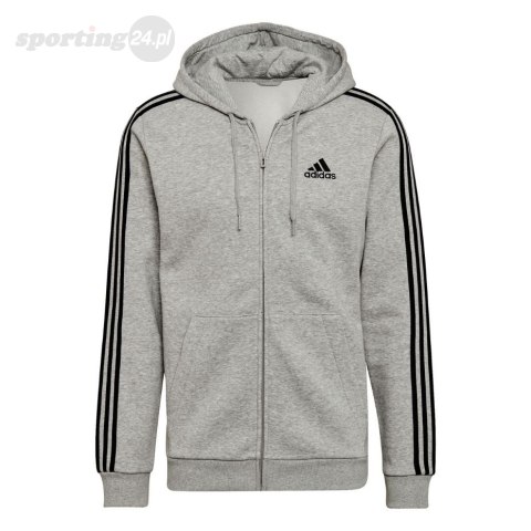 Bluza męska adidas Essentials Fleece szara HB0041 Adidas