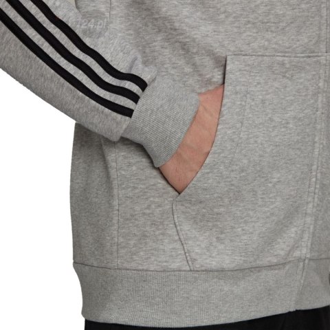 Bluza męska adidas Essentials Fleece szara HB0041 Adidas Bluza męska adidas Essentials Fleece szara HB0041 Adidas