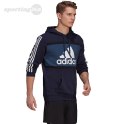 Bluza męska adidas Essentials Hoodie granatowa GV0252 Adidas