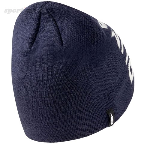 Czapka Puma Ess Classic Cuffless Beanie Peaco Senior granatowa 23433 02 Puma Czapka Puma Ess Classic Cuffless Beanie Peaco Senior granatowa 23433 02 Puma