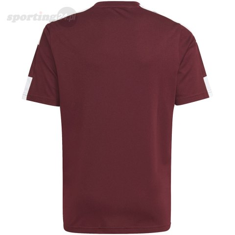 Koszulka dla dzieci adidas Squadra 21 Jersey Youth bordowa GN8090 Adidas teamwear Koszulka dla dzieci adidas Squadra 21 Jersey Youth bordowa GN8090 Adidas teamwear