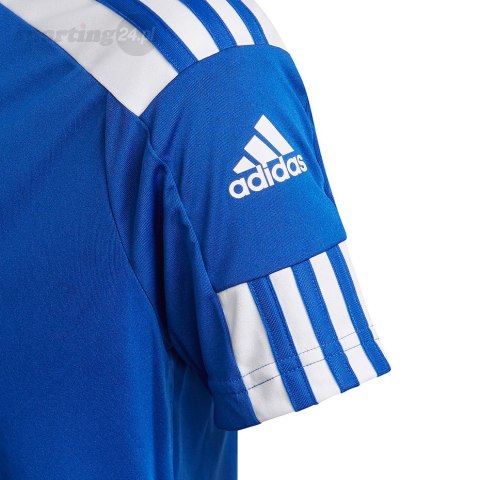 Koszulka dla dzieci adidas Squadra 21 Polo niebieska GP6425 Adidas teamwear Koszulka dla dzieci adidas Squadra 21 Polo niebieska GP6425 Adidas teamwear