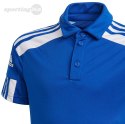 Koszulka dla dzieci adidas Squadra 21 Polo niebieska GP6425 Adidas teamwear