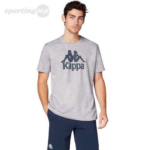 Koszulka męska Kappa Caspar szara 303910 15-4101M Kappa Koszulka męska Kappa Caspar szara 303910 15-4101M Kappa
