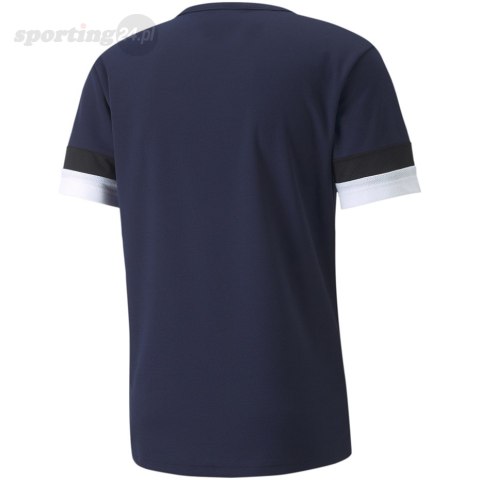 Koszulka męska Puma teamRISE Jersey Peacoat granatowa 704932 06 Puma Koszulka męska Puma teamRISE Jersey Peacoat granatowa 704932 06 Puma