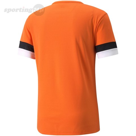 Koszulka męska Puma teamRISE Jersey pomarańczowa 704932 08 Puma Koszulka męska Puma teamRISE Jersey pomarańczowa 704932 08 Puma