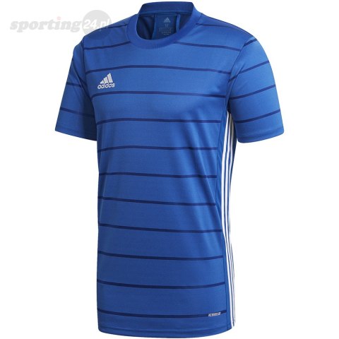 Koszulka męska adidas Campeon 21 Jersey niebieska FT6762 Adidas teamwear Koszulka męska adidas Campeon 21 Jersey niebieska FT6762 Adidas teamwear