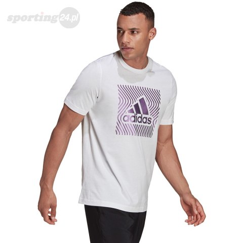 Koszulka męska adidas Colorshift biała GS6279 Adidas Koszulka męska adidas Colorshift biała GS6279 Adidas