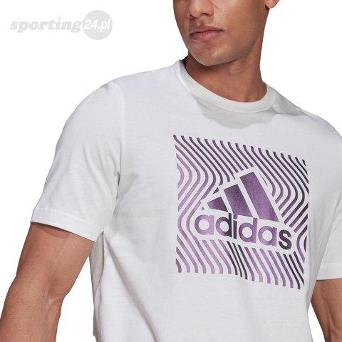 Koszulka męska adidas Colorshift biała GS6279 Adidas Koszulka męska adidas Colorshift biała GS6279 Adidas