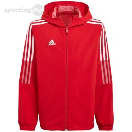 Kurtka dla dzieci adidas Tiro 21 Windbreaker czerwona GP4976 Adidas teamwear