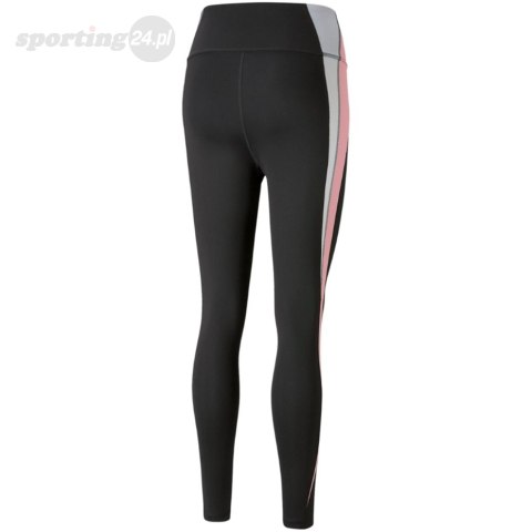 Legginsy damskie Puma Evostripe High Waist 7/8 czarno-różowe 589158 01 Puma Legginsy damskie Puma Evostripe High Waist 7/8 czarno-różowe 589158 01 Puma