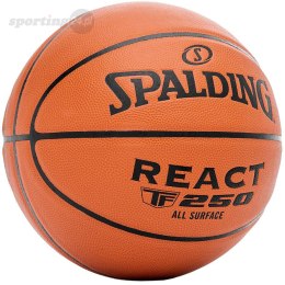 Piłka koszykowa Spalding React TF-250 rozm. 6 brązowa 76802Z Spalding