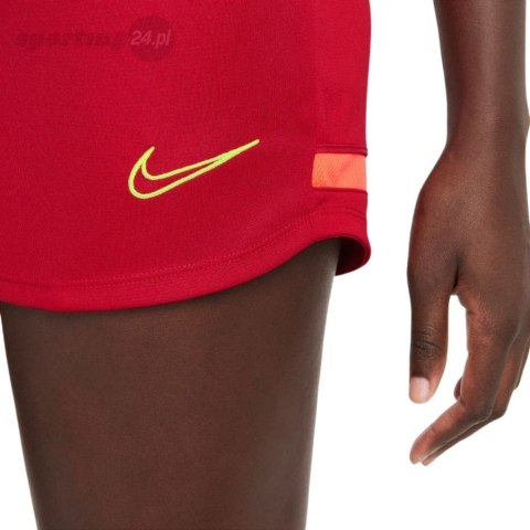 Spodenki damskie Nike Df Academy 21 Short K czerwone CV2649 687 Nike Football Spodenki damskie Nike Df Academy 21 Short K czerwone CV2649 687 Nike Football